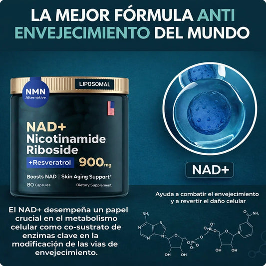 NAD+ Complex: Apoyo Avanzado para la Energía y el Bienestar Celular
